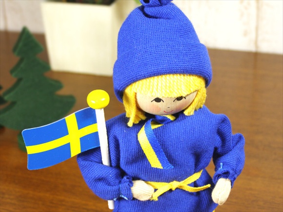 [４０％OFF 定価 3850円 在庫処分セール品] Butticki社製 北欧スウェーデン人形/Boy 画像大2