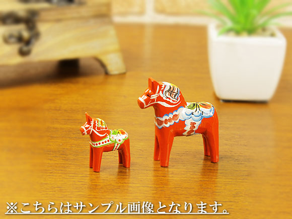 ダーラナホース レッド004/Grannas/グラナス XXSサイズ(高さ 3cm) 画像大5