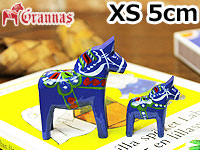 ダーラヘスト ブルー/Grannas/グラナス XSサイズ(高さ 5cm)